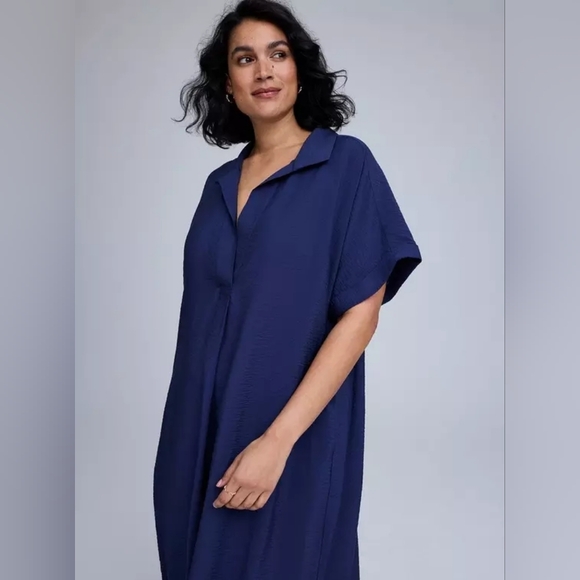 Torrid Belle Isle Dolman Short Sleeve Lagenlook Maxi Dress Size 2X 18 20 NWT - Picture 6 of 6